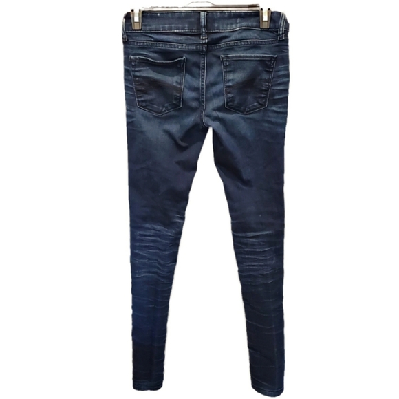 Decree Blue Denim Skinny Jean's 0 - Picture 2 of 6